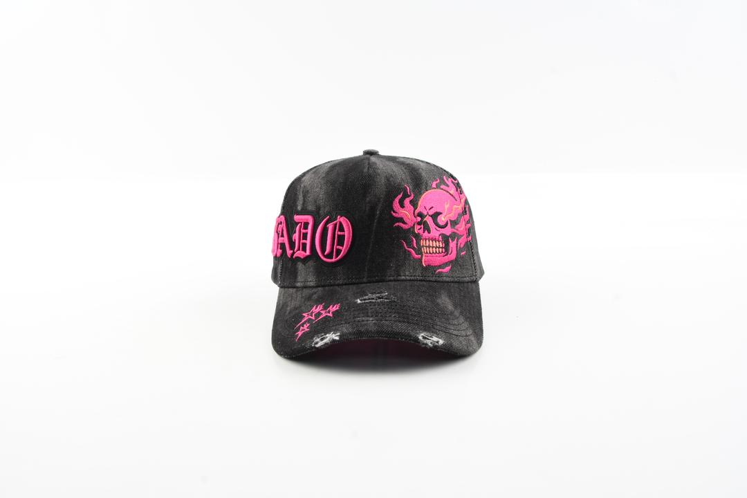 Gorra skullfire de mezclilla
