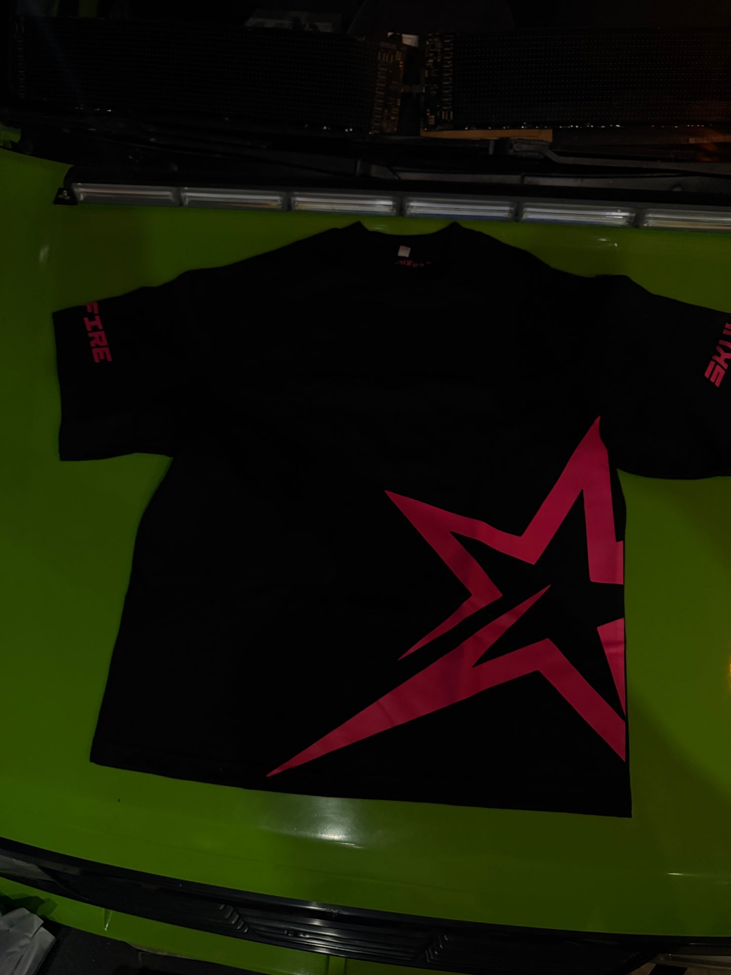 Playera semi oversize Skullfire