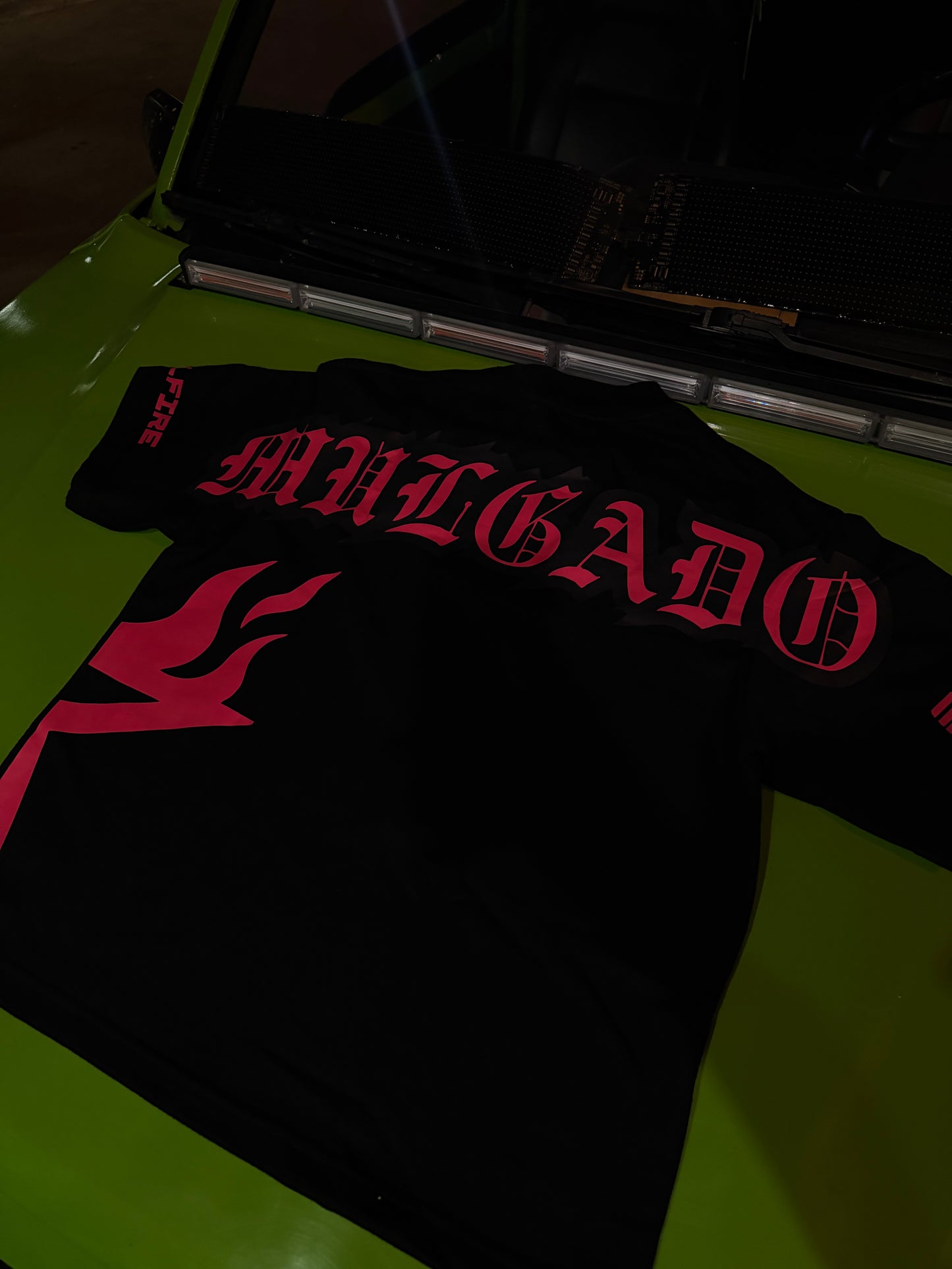Playera semi oversize Skullfire
