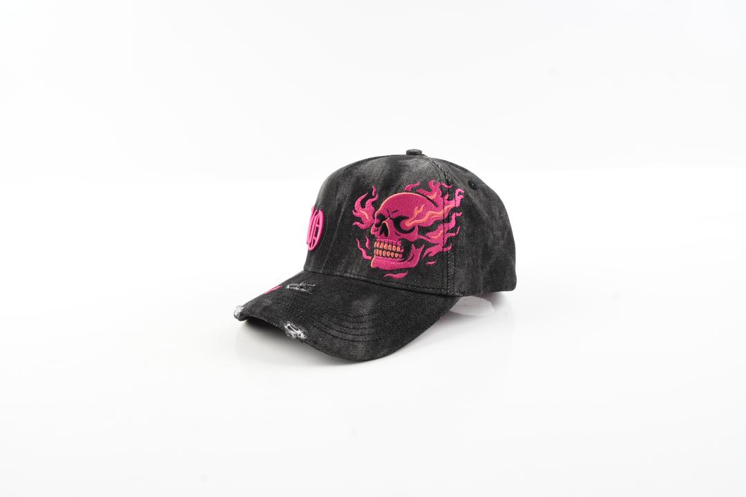 Gorra skullfire de mezclilla